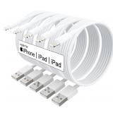 Lightning Cable x 4 Pcs + Type C Cable x 1 Pcs