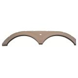 New $345 Tandem Fender Skirt FS1705, Taupe