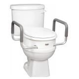 $86 3.5ï¿½ Raised Toilet Seat with Arms