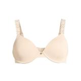 New $98 Underwire Full Fit Contour Bra BEIGE 32DDD