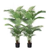 $188 Fopamtri Artificial Areca Palm Plant 5 Feet