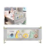 $58 EAQ Baby Guard Bed Rails for Toddlers-Multi