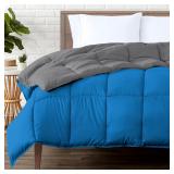 $84 (K) Reversible Comforter With 2 Pillow Covers