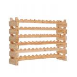 $120 6-Tier Wooden Wine Rack