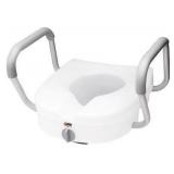 $88 Carex Raised Toilet Seat White