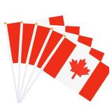 NEW 24pc hand held Canada Flags 6x8inch