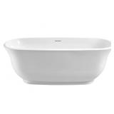 NEW $930 Streamline 59" Freestanding Oval Tub