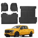 NEW $230 Ford Floor Mats & Trunk Bed Mats 4PK