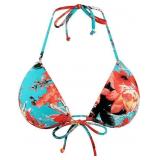 NEW (S/M) RELLECIGA Women Push-up  Bikini Top