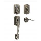 $314 Electronic Handleset  Antique Pewter