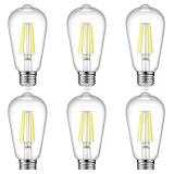 NEW $40 6PK Edison LED Light Bulbs (60W)