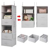 $53 Hanging Closet Organizers