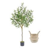 $85 5ft Artificial Olive Tree