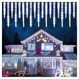 NEW 12.5FT LED Ice/Meteor Shower Raindrop Lights