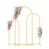 $88 Anmakou Wedding Gold Arch Backdrop Stand