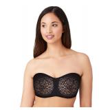 NEW $68 34C Womens Halo Strapless Bra