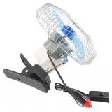 NEW 12V 25W Car Oscillating Fan