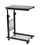 $66 SIDUCAL End Table Height Adjustable Snack Side