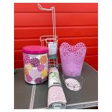 #111 pink bathroom stuff