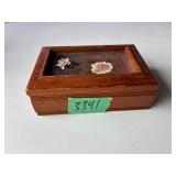 #3341 jewelry box, vintage