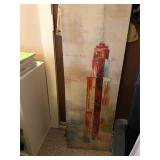 #6295 tall print on canvas with internal frame