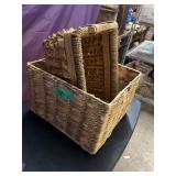 #129 2 decent sized baskets