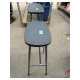 #313 2 IKEA bar height stools