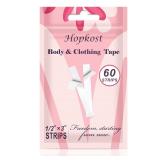 2x Clothing Tape, 60ct Clear