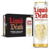 8pk Liquid Death Cherry Obituary, 19.2fl.oz