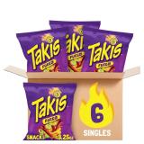 Takis Fuego Hot Chili Pepper & Lime 3.25oz 6ct
