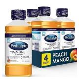 4pk Pedialyte Peach Mango, 1L