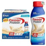 6pk Premier Protein Shake Vanilla, 11.5fl.oz