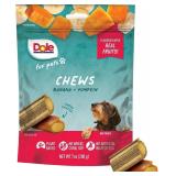 Dole for Pets Banana & Pumpkin Dog Treats, 7oz