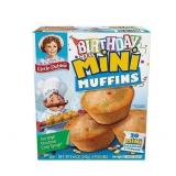 3x Birthday Cake Mini Muffins, 5ct