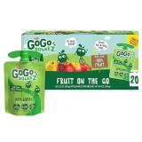 GoGo squeeZ Applesauce, 20ct, 3.2oz