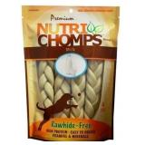 NutriChomps 9-inch Braids Dog Treats 4ct