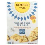 4x Almond Flour Crackers Fine Sea Salt, 4.25oz