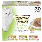 Fancy Feast Wet Cat Food Variety Pack, 3oz, 30ct