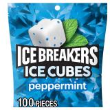 Ice Breakers, Peppermint  Gum Pouch, 8.11oz 100ct