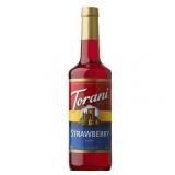 Torani Strawberry Flavor Syrup Drink Mix 25.4 Oz