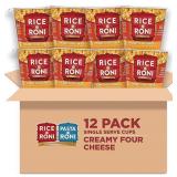 Rice a Roni Cups Creamy Four Cheese, 12ct