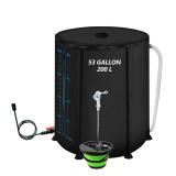 NEW $87 53Gallon/200L Rain Water Collection Barrel
