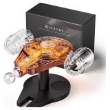 NEW $80  Galaxy Spaceship Whiskey Decanter Sets