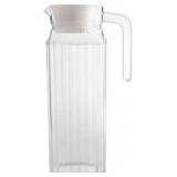 NEW $35 2-Pcs Cabilock Glass Water Pitcher 1. 1L