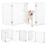 NEW $150 (24"-32") Metal Freestanding Dog Gate