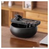 $66 (8.3x5.5") Ceramic Tabletop Fountain
