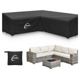 $80 KIPIEA 600D V-Shape Outdoor Furniture Cover