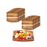 NEW $130 9-Pack (8"x10") Wood Cutting Boards
