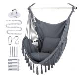 $47 Hammock Chair Swing with Hardware Kit