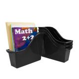 NEW $34 Storex Small Book Bin (11.75"X8.5") 6Pack